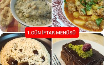 1. Gün İftar Menüsü (2026)