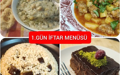 1. Gün İftar Menüsü (2026)