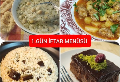 1. Gün İftar Menüsü (2026)