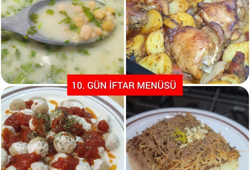 10. Gün İftar Menüsü (2026)