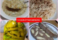 12. Gün İftar Menüsü (2026)