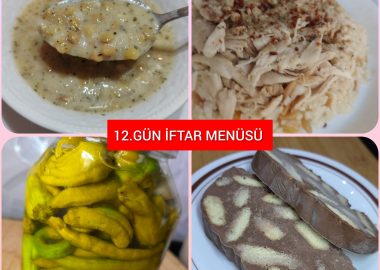 12. Gün İftar Menüsü (2026)