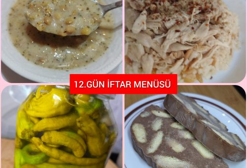 12. Gün İftar Menüsü (2026)