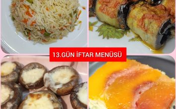 13. Gün İftar Menüsü (2026)