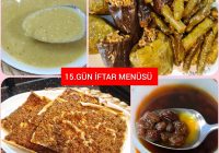 15. Gün İftar Menüsü (2026)