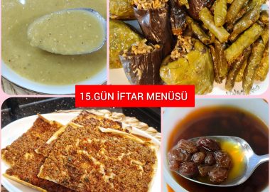 15. Gün İftar Menüsü (2026)