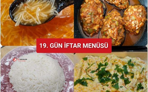 19. Gün İftar Menüsü (2026)