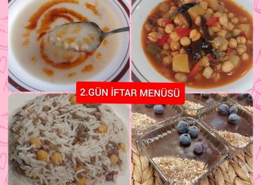 2. Gün İftar Menüsü (2026)