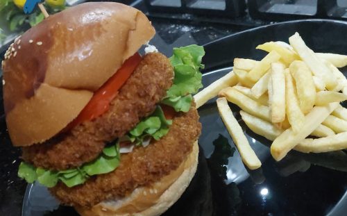 Tavuklu Hamburger Köftesi