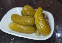 Sirkesiz Limonsuz Tuzlu Kornişon Turşusu