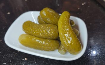 Sirkesiz Limonsuz Tuzlu Kornişon Turşusu