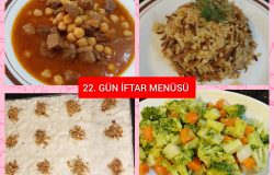 22. Gün İftar Menüsü (2026)