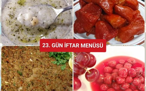 23. Gün İftar Menüsü (2025)