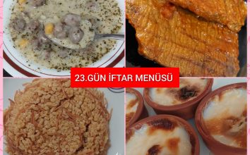 23. Gün İftar Menüsü (2026)