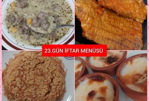 23. Gün İftar Menüsü (2026)