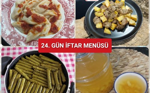 24. Gün İftar Menüsü (2025)