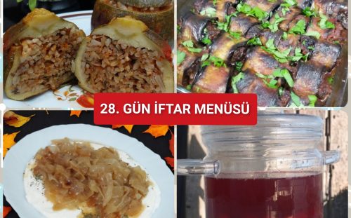 28. Gün İftar Menüsü (2025)