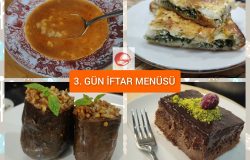 3. Gün İftar Menüsü (2025)