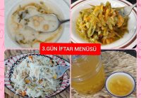 3. Gün İftar Menüsü (2026)
