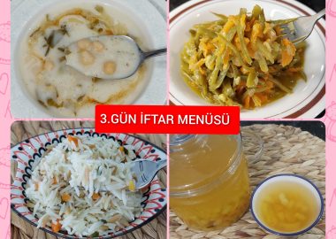 3. Gün İftar Menüsü (2026)