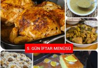 5. Gün İftar Menüsü (2026)