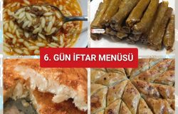 6. Gün İftar Menüsü (2025)