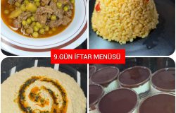9. Gün İftar Menüsü (2026)