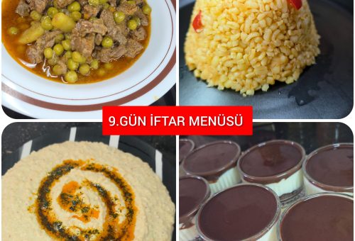 9. Gün İftar Menüsü (2026)