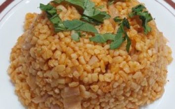 Lahanalı Bulgur Pilavı