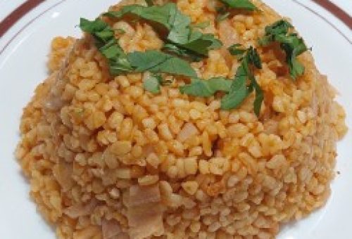 Lahanalı Bulgur Pilavı