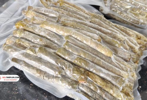 Dondurucuda Yaprak Sarma Saklama