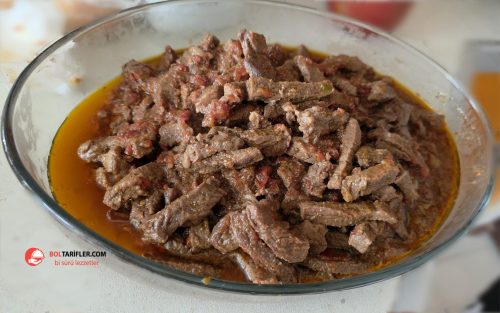 Düdüklüde Domatesli Antrikot