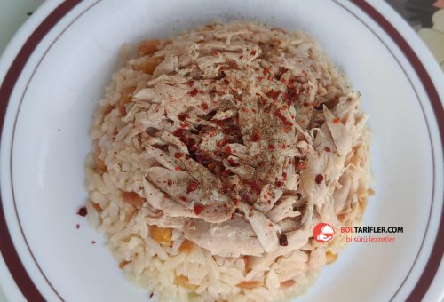 Klasik Lezzet Tavuklu Pirinç Pilavı