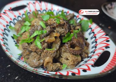 Kuzu Göbeği Mantarı Kavurması Tarifi