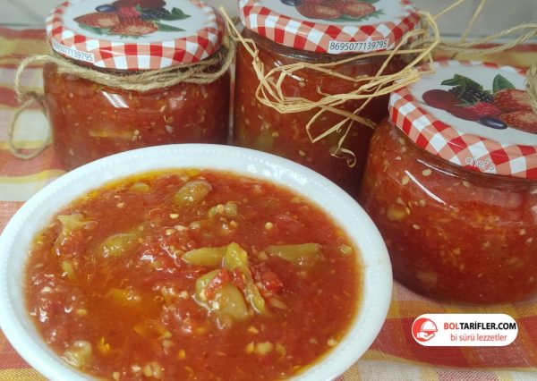 Tatlı ve Acı Biberli Domates Sosu Tarifi | Ev Yapımı Lezzetli Sos Tarifi