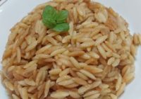 Arpa Şehriyeden Çektirme Pilavı