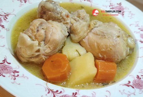 Bol Baharatlı Tavuk Baget Haşlama