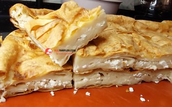 Bol Soslu Yalancı Su Böreği