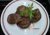 Ekşili Kuru Patlıcan Dolması (Düdüklüde)