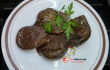 Ekşili Kuru Patlıcan Dolması (Düdüklüde)