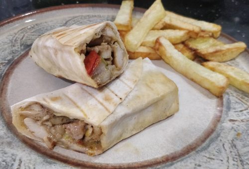 Evde Tavuklu Tortilla Nasıl Yapılır? (Tavuklu Wrap)