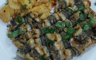 Fırında Kokusuz Hamsi Sarma