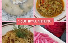 İftar Menüsü 1. GÜN