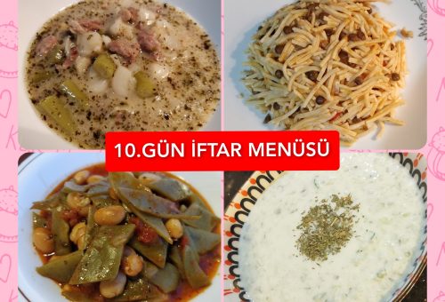 İftar Menüsü 10. GÜN