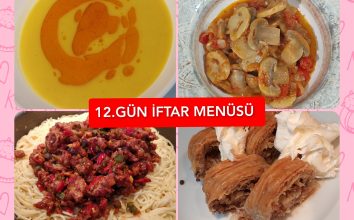 İftar Menüsü 12. GÜN