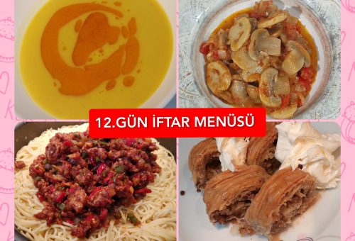 İftar Menüsü 12. GÜN