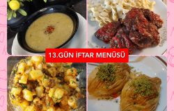 İftar Menüsü 13. GÜN