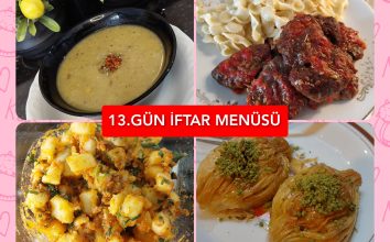 İftar Menüsü 13. GÜN