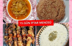 İftar Menüsü 15. GÜN