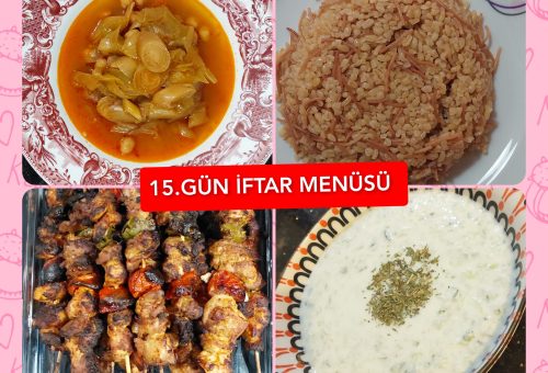 İftar Menüsü 15. GÜN